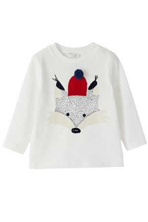 T-shirt girocollo volpe IL GUFO | TA270M00941039